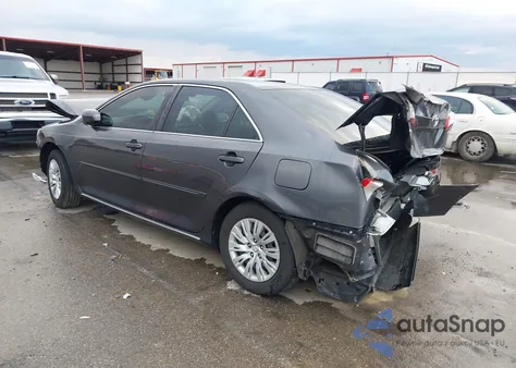 2012 Toyota Camry Le z USA, uszkodzony, nr VIN 4T4BF1FK4CR214980
